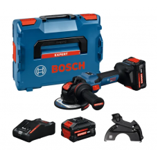 BOSCH EXPERT EXWX18V-15S kampinis šlifuoklis 2x8 Ah X-lock L-Boxx