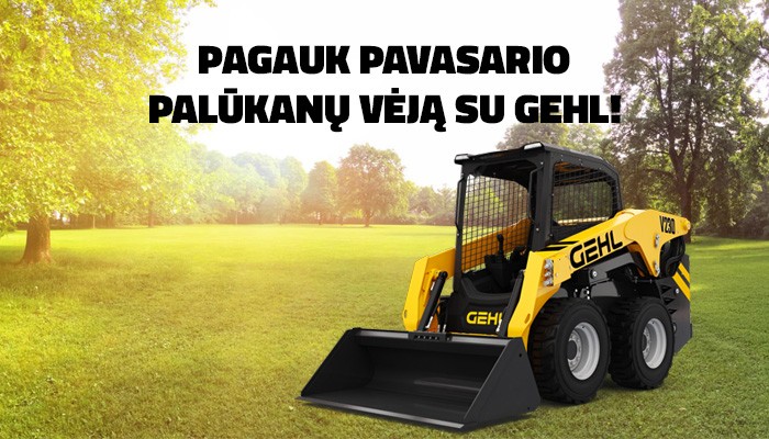 Gehl pavasario lizingo pasiūlymas
