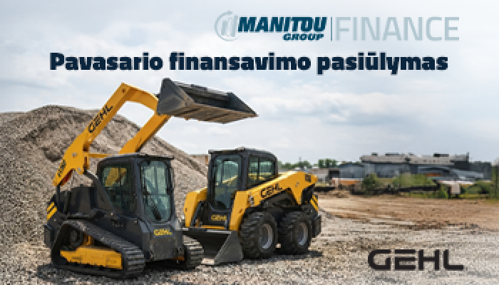 Pavasario Gehl finansavimo pasiūlymas