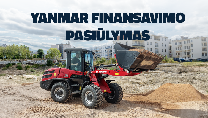 Yanmar finansavimo pasiūlymas