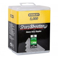 STANLEY kabės G tipo 12 mm 5000 vnt