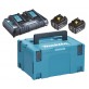 Makita POWERPACK komplektas DC18RD + 2x5 Ah MAKPAC