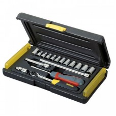 STANLEY 1/4" raktų-galvučių rinkinys 17 vnt.