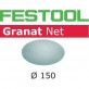 FESTOOL Granat Net šlifavimo popierius glaistui P240 150 mm (1 vnt) FESTOOL Granat Net šlifavimo popierius glaistui P240 150 mm (1 vnt)