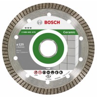 BOSCH Best for Ceramic Extra Clean Turbo deimantinis pjovimo diskas 125x1,4 mm