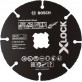 BOSCH X-LOCK Carbide Multi Wheel pjovimo diskas 125x1 mm