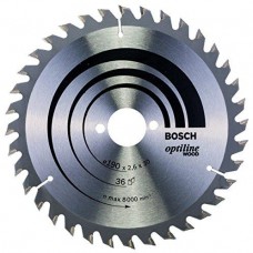 BOSCH OptilineWood pjūklo diskas 190x2,6x30 mm T36
