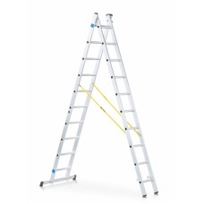 ZARGES universalios 2-ių dalių kopėčios 2.98 m