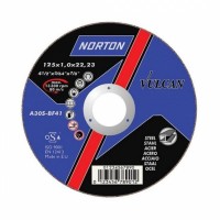 NORTON VULCAN pjovimo diskas plienui 125x1,6 mm