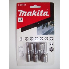 Makita magnetinių galvučių komplektas 6,8,10,12,13 mm (5 vnt)