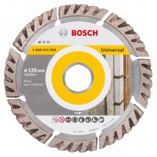 BOSCH Standard for Universal deimantinis pjovimo diskas 125x2 mm