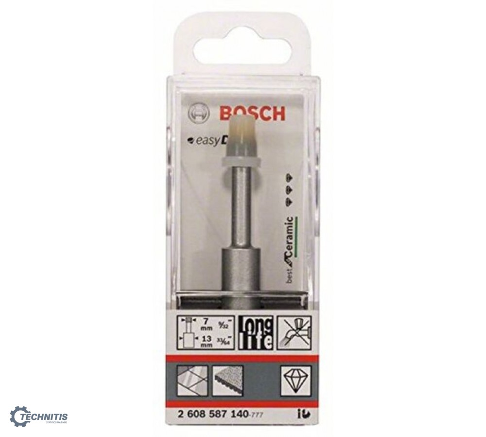 BOSCH EasyDry Best for Ceramic deimantinis grąžtas 7 mm