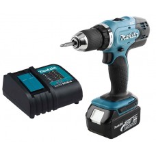 Makita DDF453SFX7 gręžtuvas - suktuvas 1x3 Ah