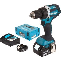 Makita DDF484RTJ gręžtuvas - suktuvas 2x5 Ah