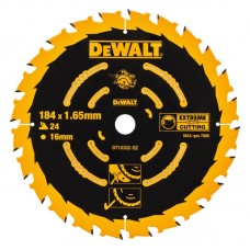 DeWALT pjovimo diskas medienai 184 mm T24