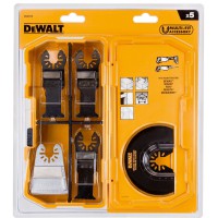 DeWALT rinkinys Multitool 20701x2+20704+20714+20711