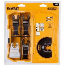 DeWALT rinkinys Multitool 20701x2+20704+20714+20711