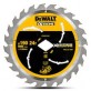 DeWALT DT40270 pjovimo diskas medienai 190x1,55 mm T24