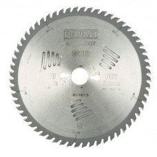 DeWALT pjovimo diskas medienai 250x3 mm T60