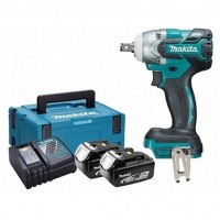 Makita DTW285RTJ smūginis veržliasukis 1/2" 2x5 Ah