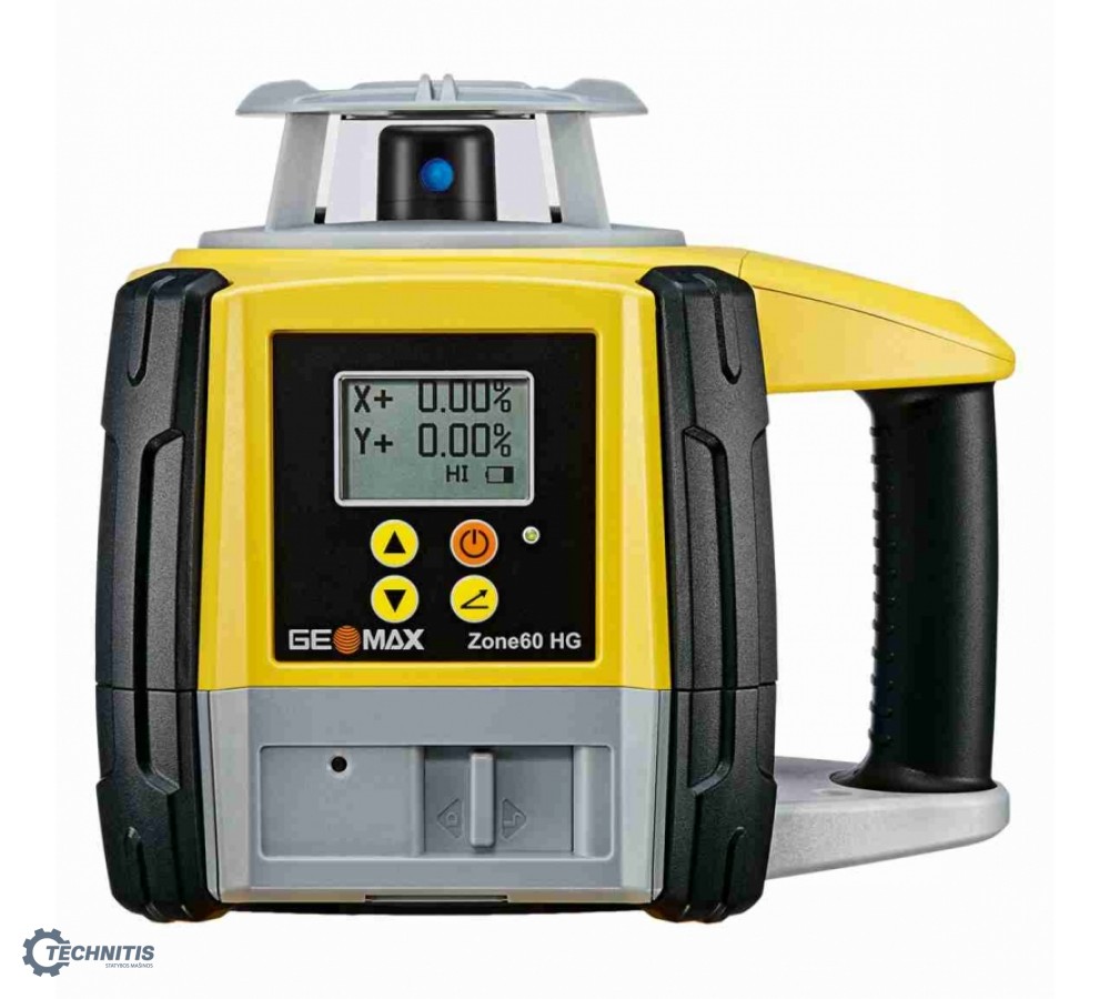 GeoMax Zone60 HG skaitmeninio nivelyro komplektas