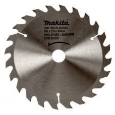 Makita pjovimo diskas medienai 165 mm T24