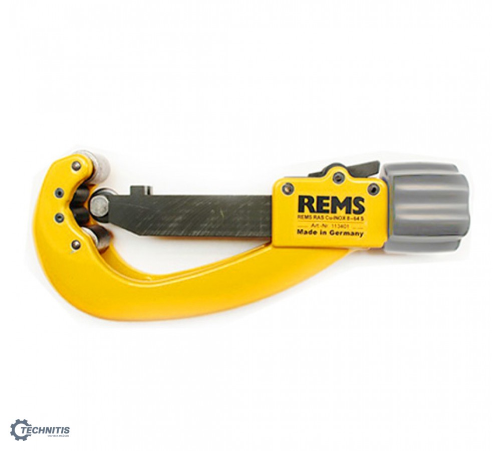REMS RAS Cu-INOX 8-64 S vamzdžiapjovė su adatiniais guoliais