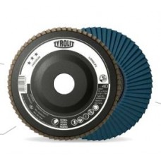 Tyrolit ZA40 vėduoklinis šlifavimo diskas plienui 125 mm