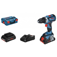 BOSCH GSR 18V-60 C gręžtuvas - suktuvas 2x4 Ah L-Boxx