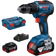 BOSCH GSR 18V-55 gręžtuvas - suktuvas 2x4 Ah L-Boxx