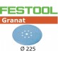 FESTOOL Granat STF šlifavimo popierius glaistui P60 225 mm (1 vnt)
