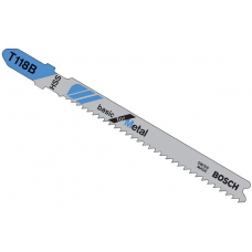 BOSCH siaurapjūklio pjūklelis T118B (5 vnt)