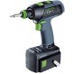 FESTOOL T15+3 Li 3.0 Plus gręžtuvas - suktuvas 2x5.2Ah