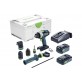 FESTOOL TPC 18/4 5,2/4,0 I-Set/XL smūginis gręžtuvas - suktuvas