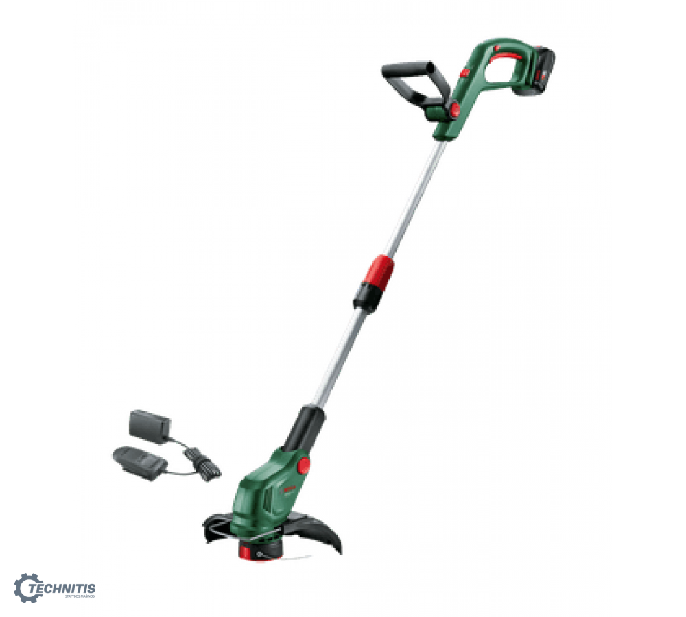BOSCH UniversalGrassCut 18V-26-500 trimeris 1x2 Ah