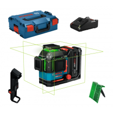 BOSCH EXPERT EXLL18V-120-33CG kryžminių linijų lazeris 1x4 Ah L-Boxx