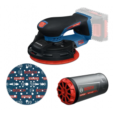 BOSCH EXPERT EXEX18V-150-5 ekscentrinis šlifuoklis SOLO CT 