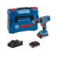 BOSCH GSB 18V-21 smūginis gręžtuvas - suktuvas 2x2 Ah L-Boxx