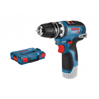 BOSCH GSR 12V-35 FC gręžtuvas - suktuvas + 1 adapteris SOLO L-Boxx