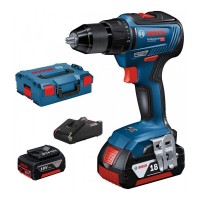 BOSCH GSR 18V-55 gręžtuvas - suktuvas 2x5 Ah