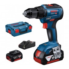 BOSCH GSR 18V-55 gręžtuvas - suktuvas 2x5 Ah