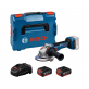BOSCH GWS 18V-11 kampinis šilfuoklis 2x5 Ah L-Boxx