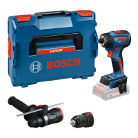 BOSCH EXPERT EXSR18V-90FC gręžtuvas - suktuvas + 2 adapteriai SOLO L-Boxx