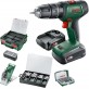 BOSCH UniversalImpact 18V smūginis gręžtuvas - suktuvas 2x1.5 Ah