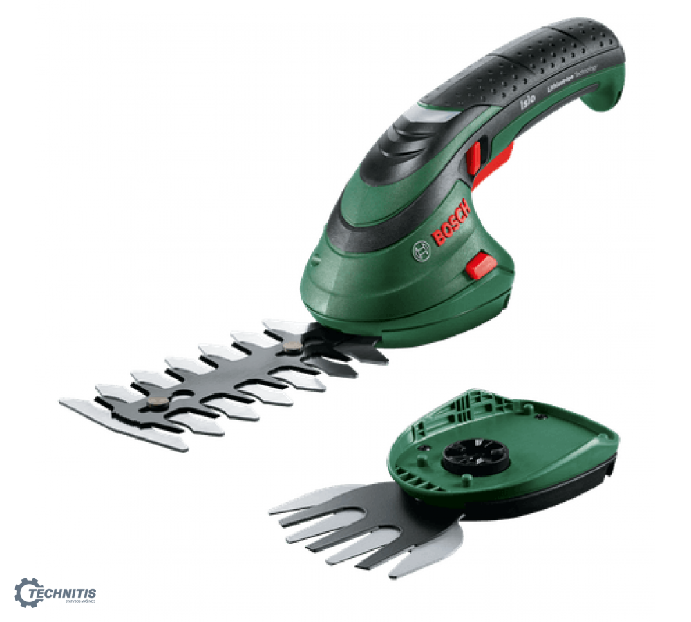 BOSCH ISIO žolės ir krūmų žirklės