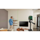 BOSCH UniversalLevel 360 kryžminių linijų lazeris + TT150
