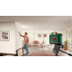BOSCH UniversalLevel 360 kryžminių linijų lazeris + TT150