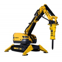 BROKK 500 radijo bangomis valdomas griovimo robotas