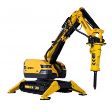 BROKK 500 radijo bangomis valdomas griovimo robotas