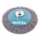 Makita vielinis šepetys disko formos 115 mm M14 Makita vielinis šepetys disko formos 115 mm M14